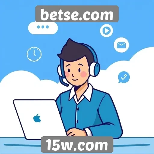 Como funciona o suporte ao cliente no betse.com